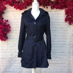 Navy Trench Coat!